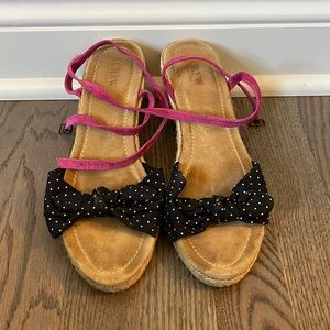 J. Crew Polka Dot Espadrilles Size 9